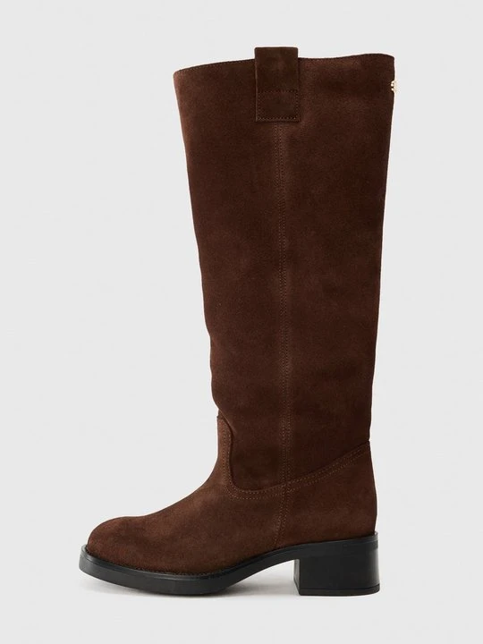 Zdjęcie produktu Kowbojki i obuwie motocyklowe Steve Madden ciemnobrązowy