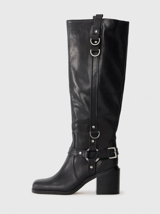 Zdjęcie produktu Kowbojki i obuwie motocyklowe Steve Madden czarny