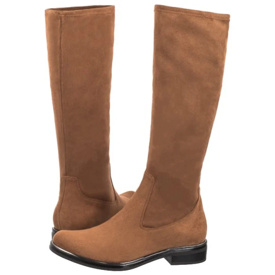 Zdjęcie produktu Kozaki Brązowe 9-25512-41 364 Brandy Stretch (CP412-a) Caprice