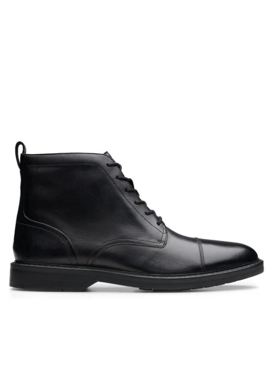 Zdjęcie produktu Kozaki Clarks Aldwin Cap 26179732 Czarny