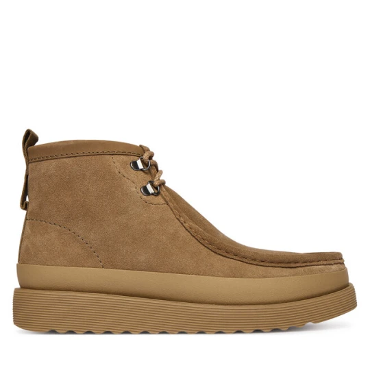 Zdjęcie produktu Kozaki Clarks WallabeeFTR2Hi 26183462 Brązowy