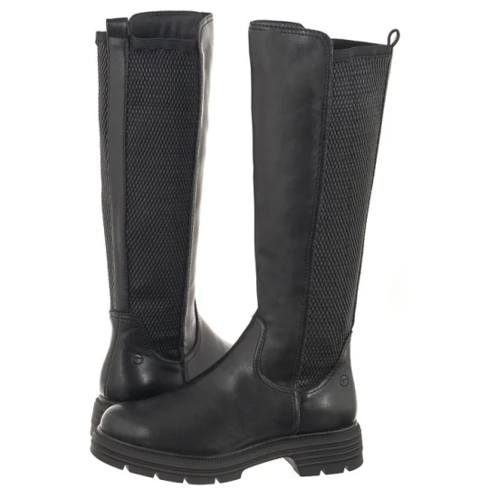 Zdjęcie produktu Kozaki Czarne 1-25604-41 001 Black (TM469-a) Tamaris