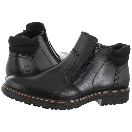 Zdjęcie produktu Trzewiki Czarne 33151-00 Black (RI313-a) Rieker