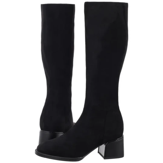 Zdjęcie produktu Kozaki Czarne DKZ6603 / 25 BK (FO136-a) Filippo