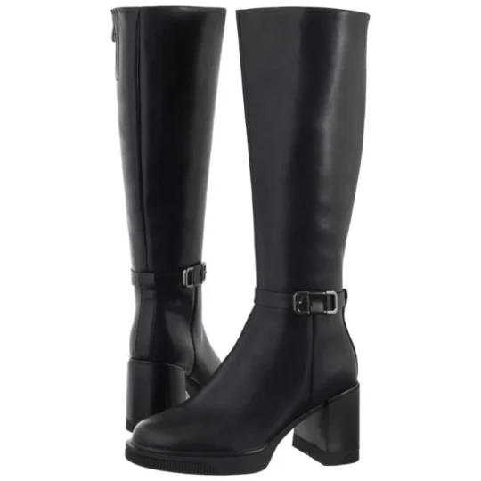 Zdjęcie produktu Kozaki Czarne DKZ7213 / 25 BK (FO212-a) Filippo