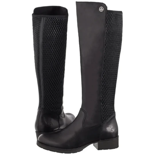 Zdjęcie produktu Kozaki Czarne Z9591-00 Black (RI327-a) Rieker