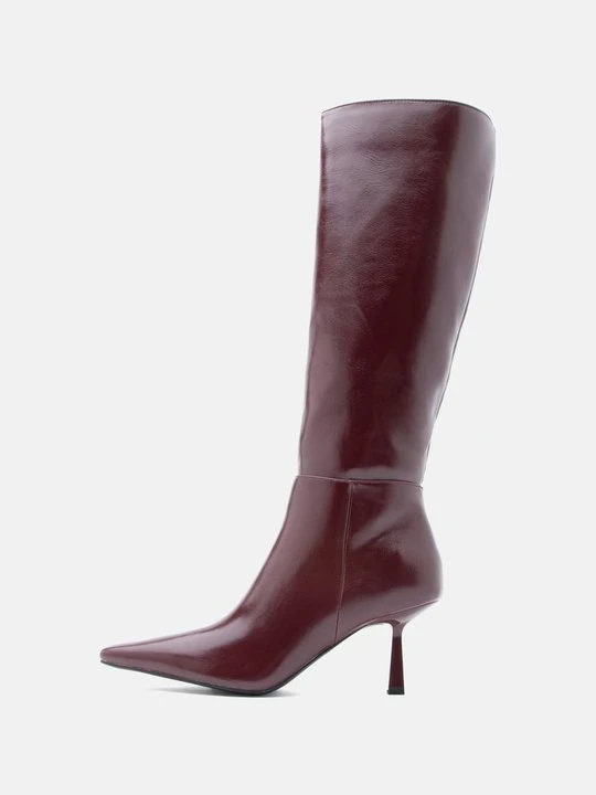 Zdjęcie produktu Kozaki Even&Odd By Zalando ciemnoczerwony