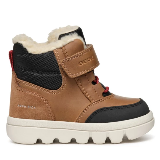 Zdjęcie produktu Kozaki Geox B Willaboom Boy B Ab B365BC 0ME22 C6777 M Brązowy