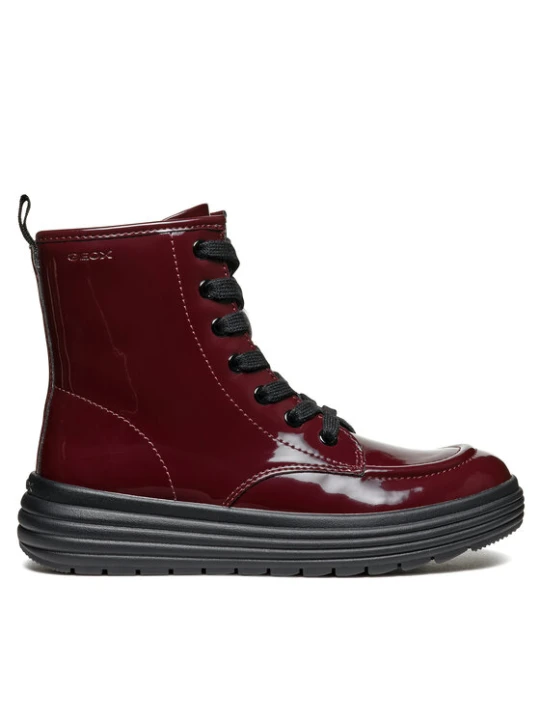 Zdjęcie produktu Kozaki Geox J Phaolae Girl J46ETA 000HH C7357 S Bordowy