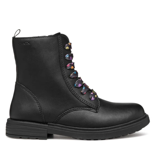 Zdjęcie produktu Kozaki Geox Jr Eclair J049QD 0003W C9240 M Czarny