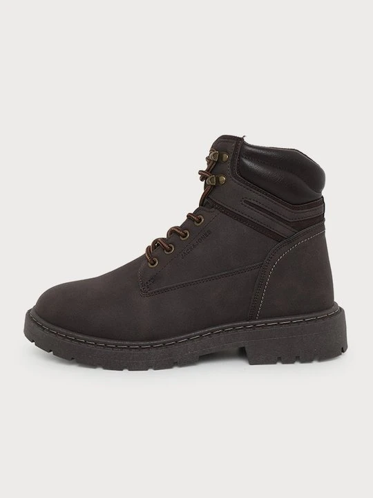 Zdjęcie produktu Kozaki Jack&Jones ciemnobrązowy
