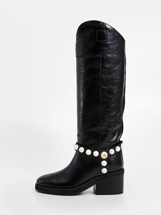 Zdjęcie produktu Kozaki Jimmy Choo antracytowy melanż