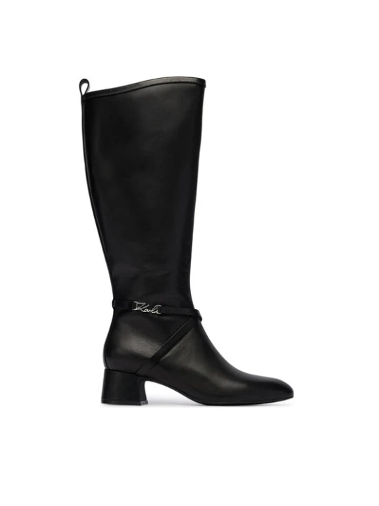 Zdjęcie produktu Kozaki KARL LAGERFELD KL30375 Czarny