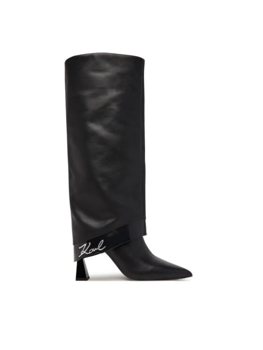 Zdjęcie produktu Kozaki KARL LAGERFELD KL32081 Czarny