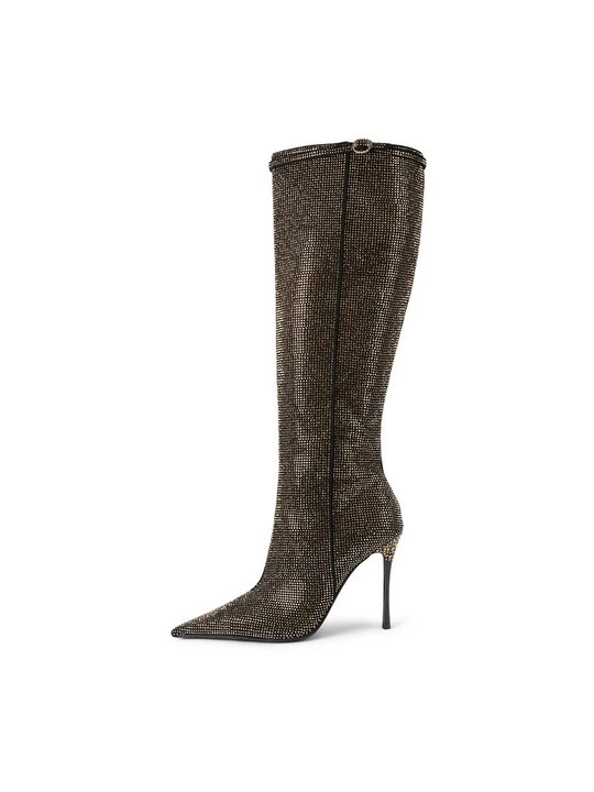 Zdjęcie produktu Kozaki Kurt Geiger czarny melanż