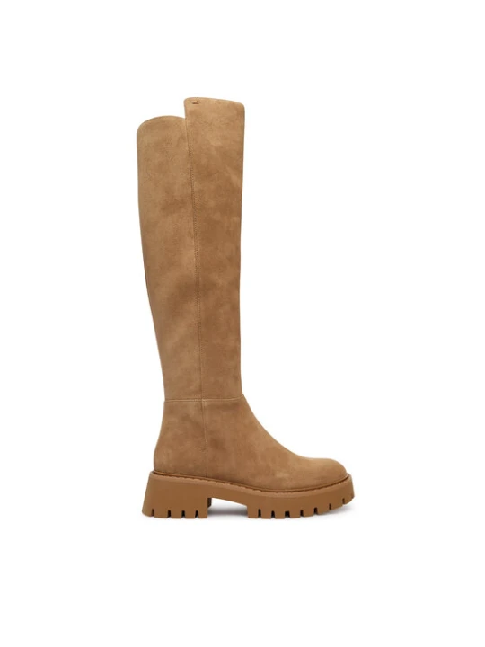 Zdjęcie produktu Kozaki MICHAEL Michael Kors Asher 40F5ASFB5S Brązowy jasny