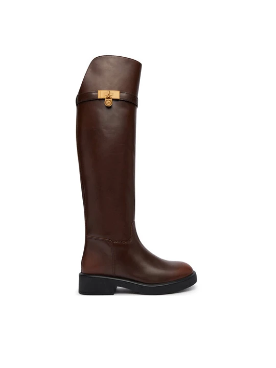Zdjęcie produktu Kozaki MICHAEL Michael Kors Hamilton Moderne 40F6HAFB5L Brązowy