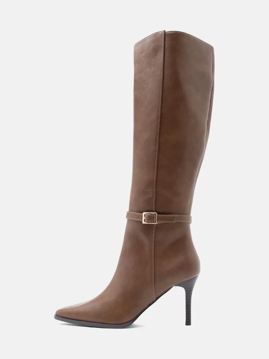 Zdjęcie produktu Kozaki na obcasie Anna Field By Zalando taupe