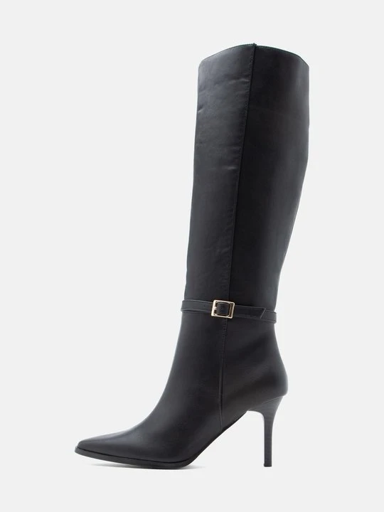 Zdjęcie produktu Kozaki na obcasie Anna Field By Zalando czarny