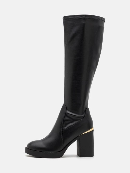 Zdjęcie produktu Kozaki na obcasie Anna Field By Zalando czarny