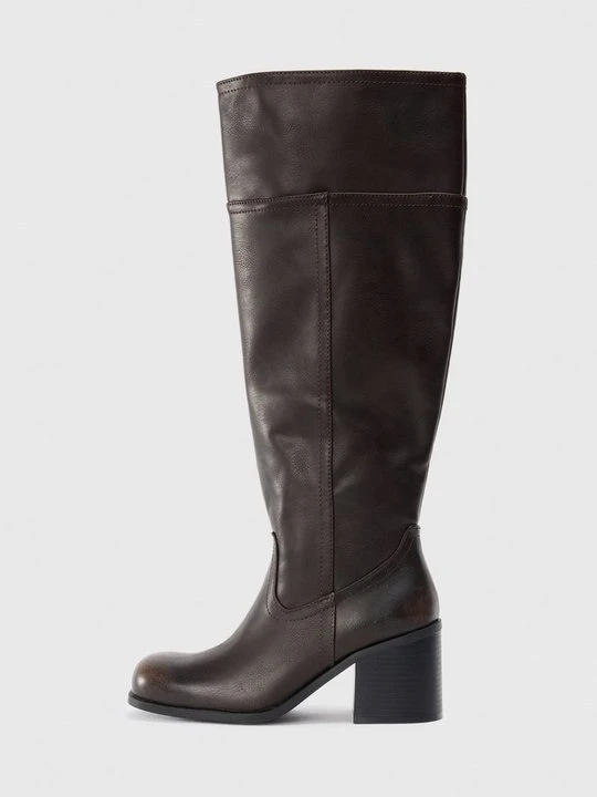 Zdjęcie produktu Kozaki na obcasie Even&Odd By Zalando brązowy