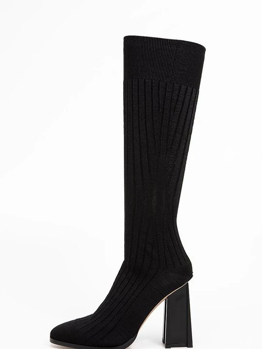 Zdjęcie produktu Kozaki na obcasie Missoni czarny