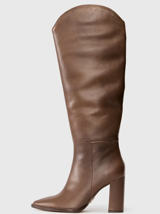 Zdjęcie produktu Kozaki na obcasie Steve Madden brązowy