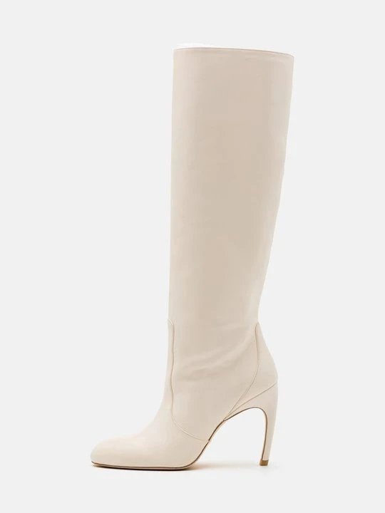 Zdjęcie produktu Kozaki na obcasie Stuart Weitzman mleczny