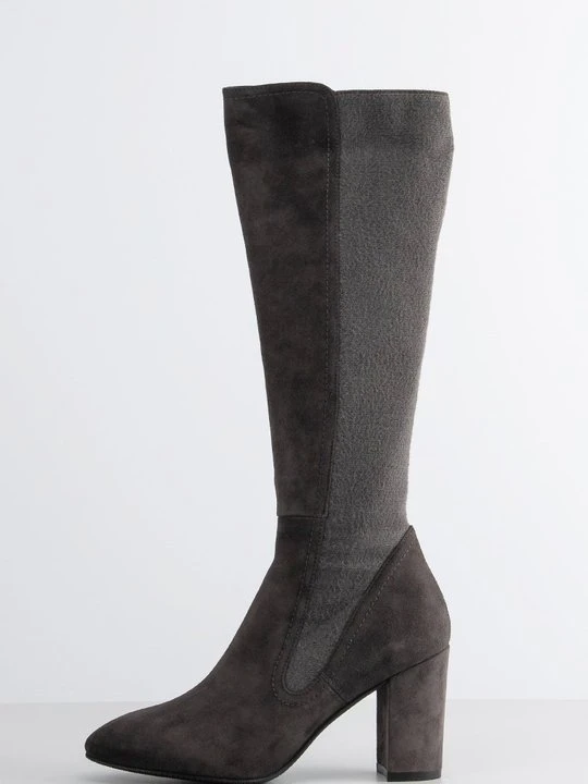 Zdjęcie produktu Kozaki na obcasie Stuart Weitzman antracytowy