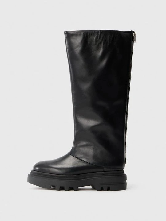 Zdjęcie produktu Kozaki na platformie AllSaints czarny