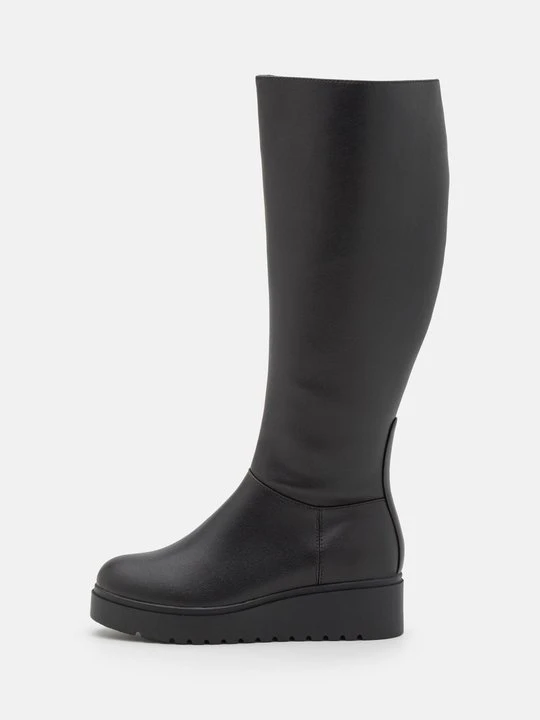 Zdjęcie produktu Kozaki na platformie Anna Field Wide Fit By Zalando czarny