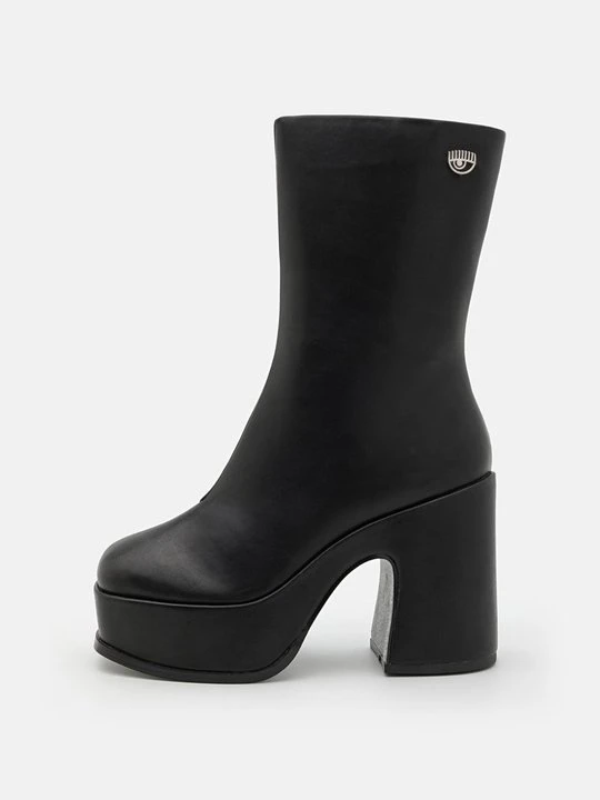 Zdjęcie produktu Kozaki na platformie Chiara Ferragni czarny