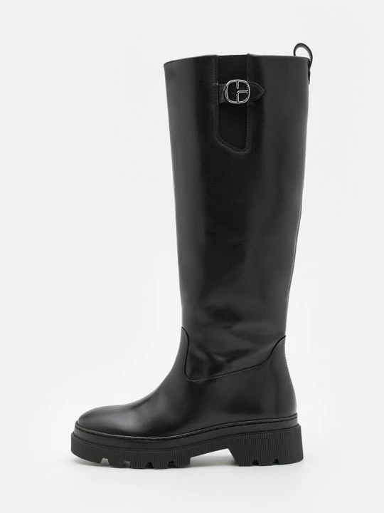 Zdjęcie produktu Kozaki na platformie CLAUDIE PIERLOT czarny