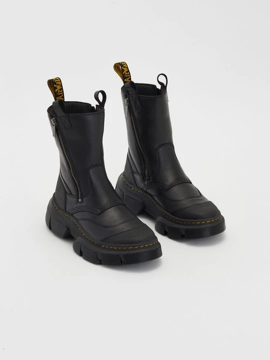 Zdjęcie produktu Kozaki na platformie Dr. Martens czarny