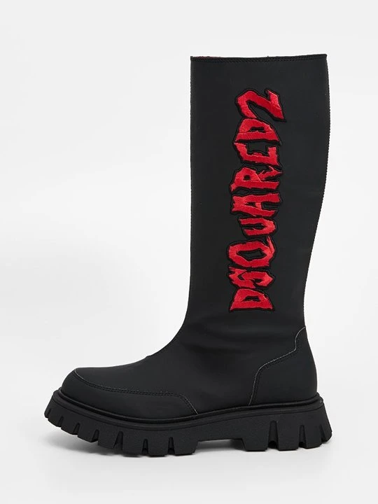 Zdjęcie produktu Kozaki na platformie Dsquared2 czarny