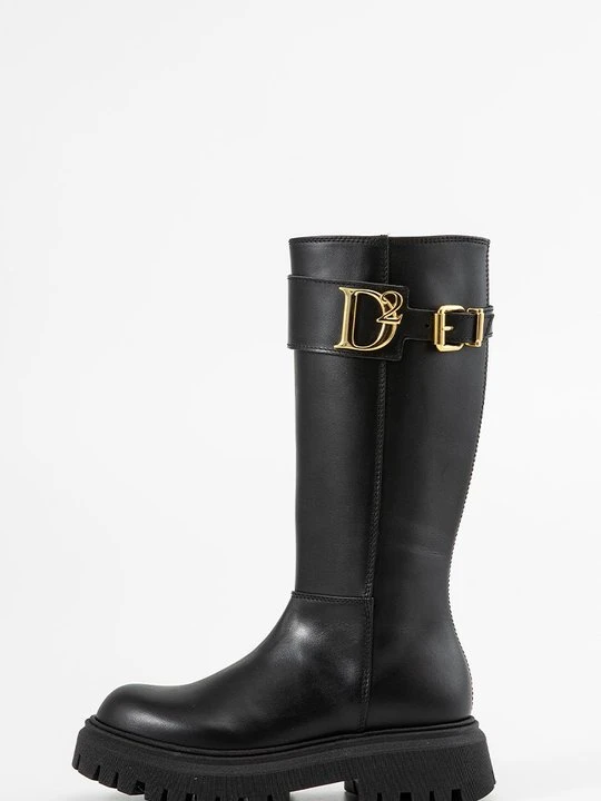 Zdjęcie produktu Kozaki na platformie Dsquared2 czarny