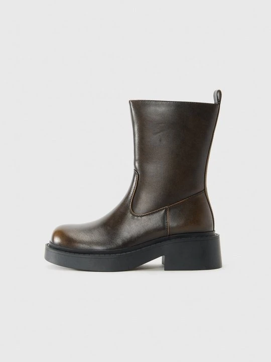 Zdjęcie produktu Kozaki na platformie Even&Odd By Zalando ciemnobrązowy