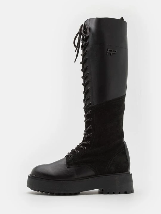 Zdjęcie produktu Kozaki na platformie Filling Pieces czarny