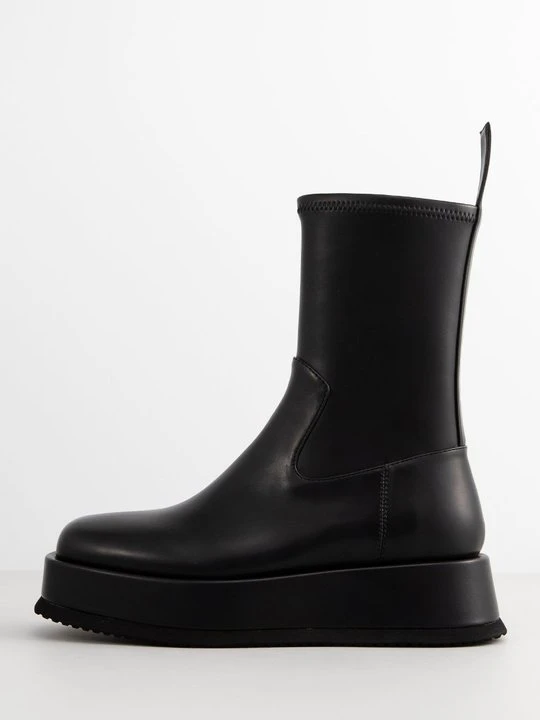 Zdjęcie produktu Kozaki na platformie Jeffrey Campbell czarny