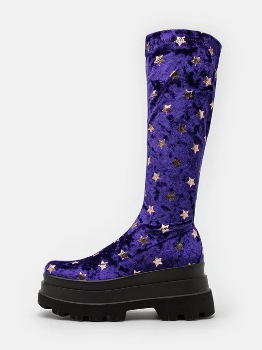 Zdjęcie produktu Kozaki na platformie Koi Footwear liliowy