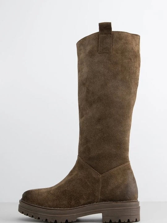 Zdjęcie produktu Kozaki na platformie Lazamani khaki