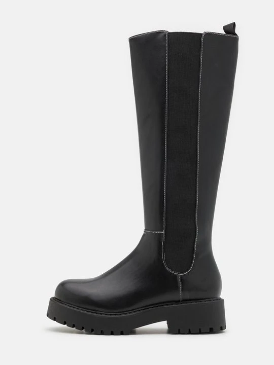 Zdjęcie produktu Kozaki na platformie Monki czarny