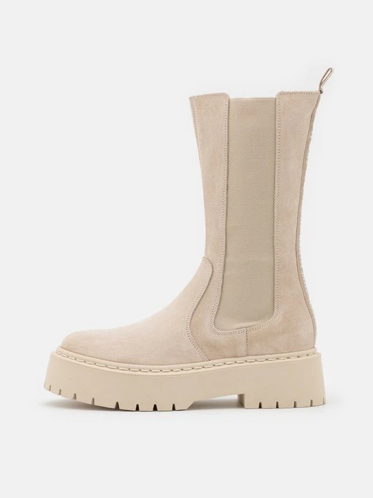 Zdjęcie produktu Kozaki na platformie Steve Madden beżowy