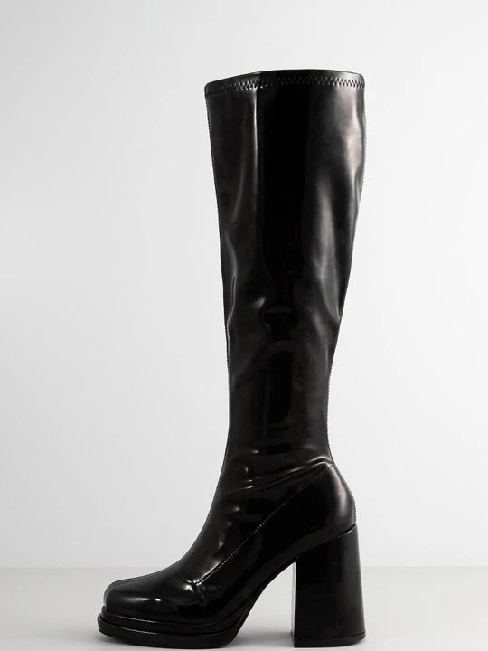 Zdjęcie produktu Kozaki na platformie Steve Madden czarny