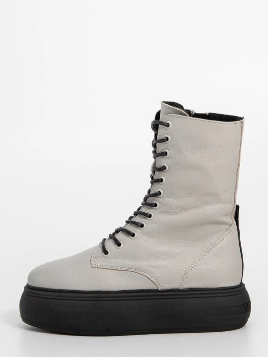 Zdjęcie produktu Kozaki na platformie Steve Madden szary