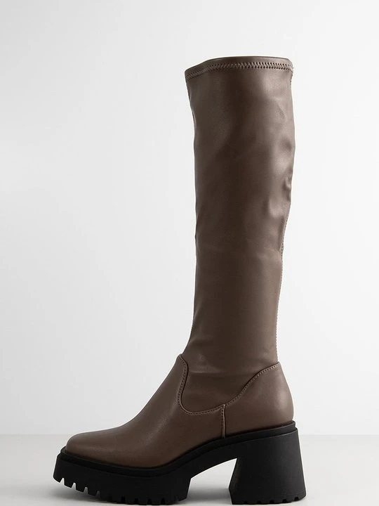 Zdjęcie produktu Kozaki na platformie Steve Madden brązowy