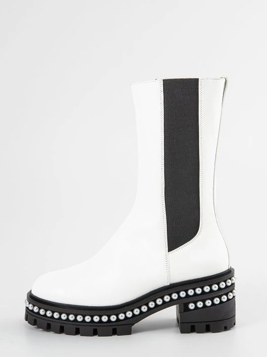 Zdjęcie produktu Kozaki na platformie Stuart Weitzman biały