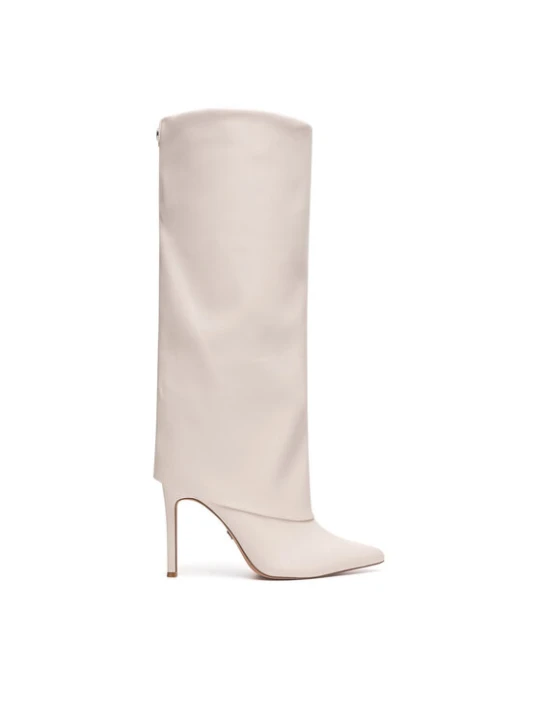 Zdjęcie produktu Kozaki Nine West SJ3645-2 Écru Kremowy
