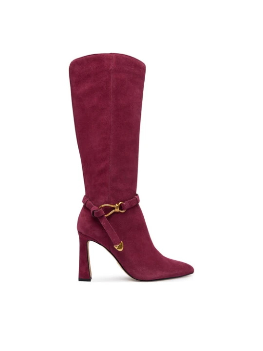 Zdjęcie produktu Kozaki Steve Madden Sirrens 11004776 Bordowy