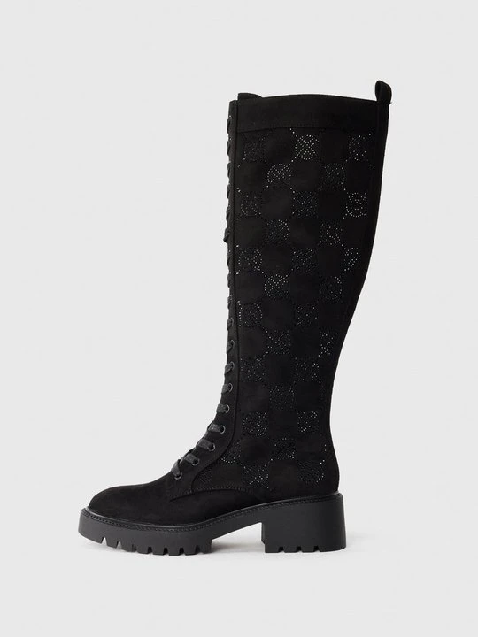 Zdjęcie produktu Kozaki sznurowane Anna Field By Zalando czarny